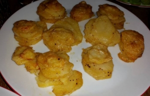 Πατάτες ροδέλες στο φούρνο